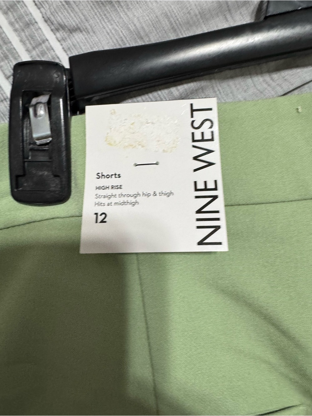 Nine West Sage Green Shorts Size 12